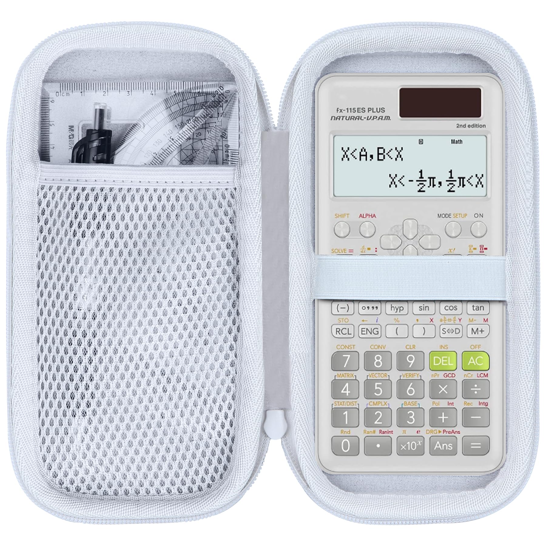 

Peyyargo Storage Case Compatible with CASIO Scientific Calculators Plus and Case fx-115ESPLS2, fx-991ES 2nd, fx-JP500-N, fx-JP900-N, fx-375ESA-N