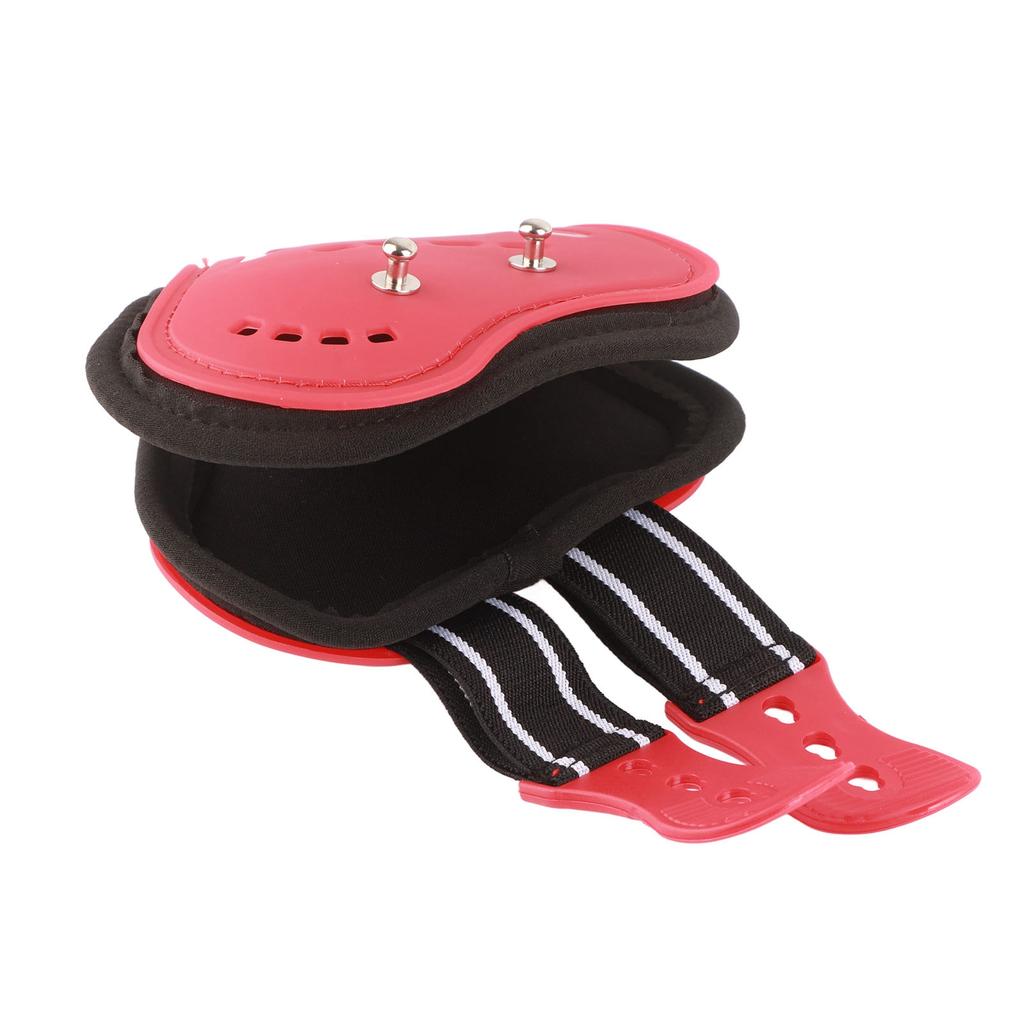 Fetlock Horse Boots Lightweight Breathable Wearproof Horse Hind Leg Boots for Horse Accessories Red