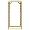 Vidaxl Pergola Ogrodowa Z Daszkiem, 100X90X200 Cm, Drewno Sosnowe