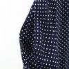 Brooks Brothers 90s Old Dot Pattern No Sleeve One Piece 6 Navy Polka Dot Women Used