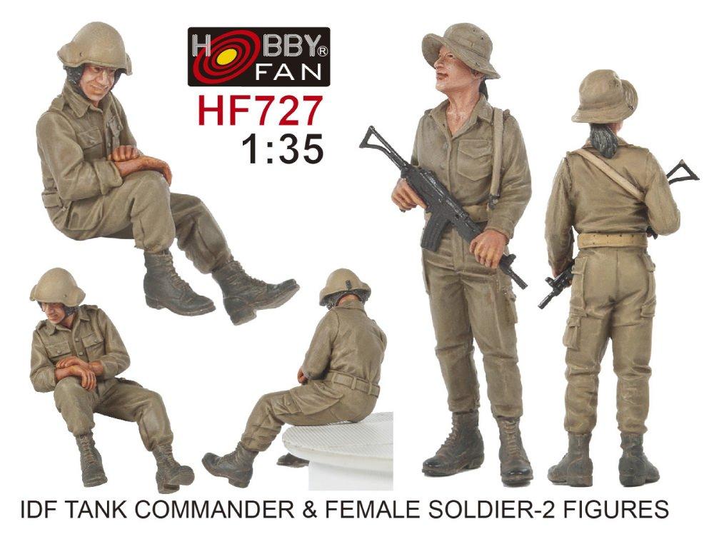

Hobby Fan Israel Defense Forces Tank Commander Female Soldier 1/35 &