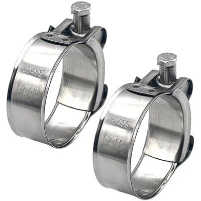 Nanomaru Stainless Steel Muffler Band, Clamp, Pipe, Motorcycle, Motorcycle Parts, Silencer Bolt, Universal Use,