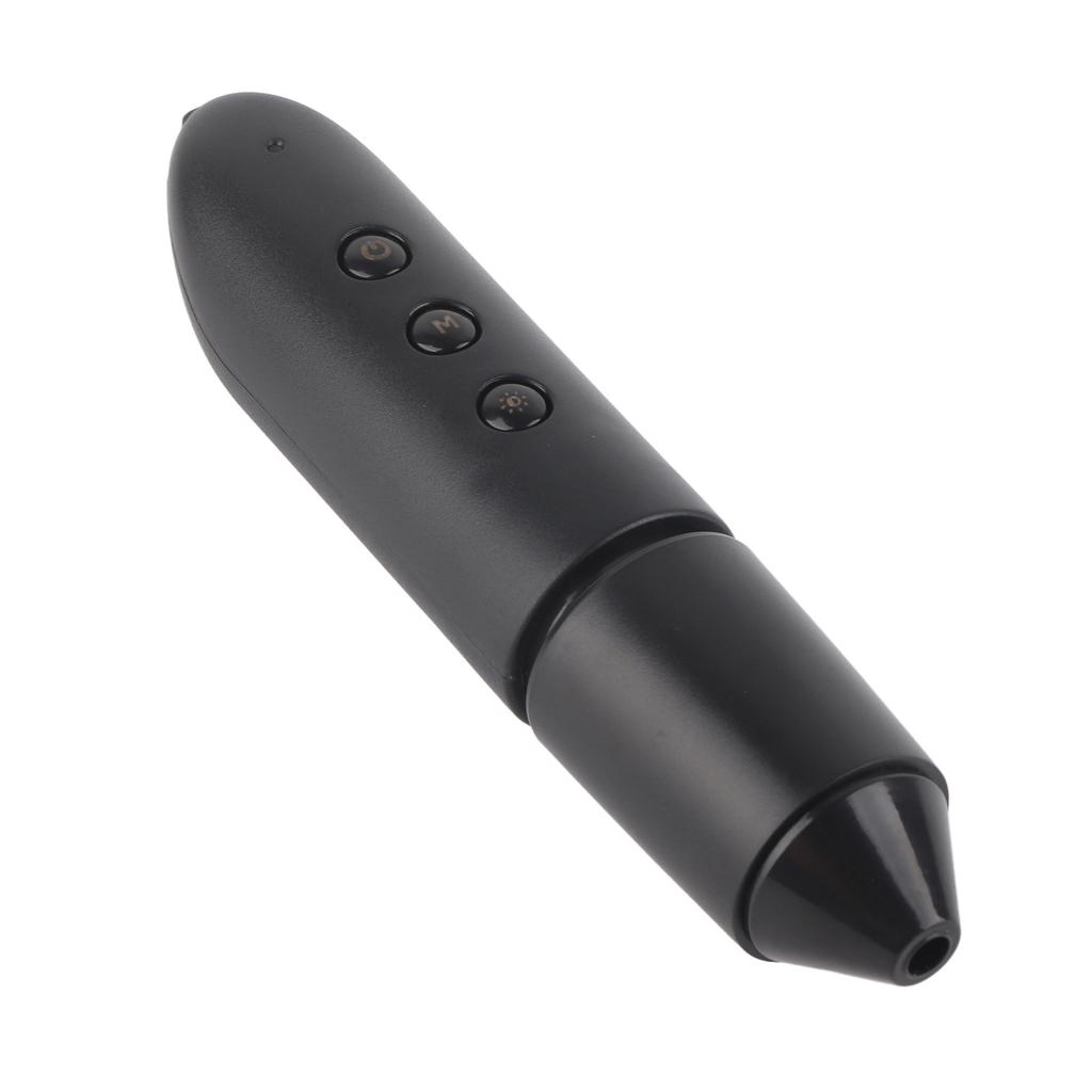 Skin Hair Detector 100X Magnification 0.3MP Camera WiFi Connection Follicle Scalp Health Analyser Matte Black