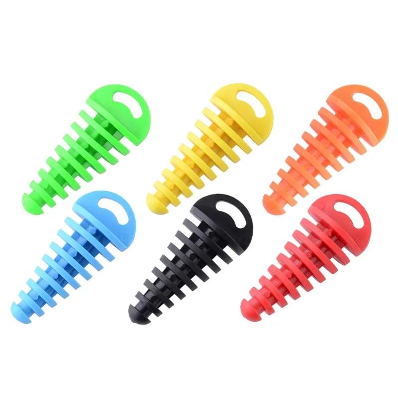 Exhaust Pipe Plug Motorcycle Tailpipe Rubber Bleeder Plug Exhaust Silencer Wash Plug Pipe Protector  for Yamaha Honda Kawasaki