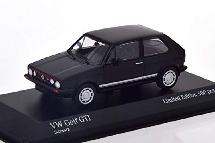 

Minichamps Volkswagen Golf 1 GTI 1983 Black Limited to 500 units 1/43 чёрный