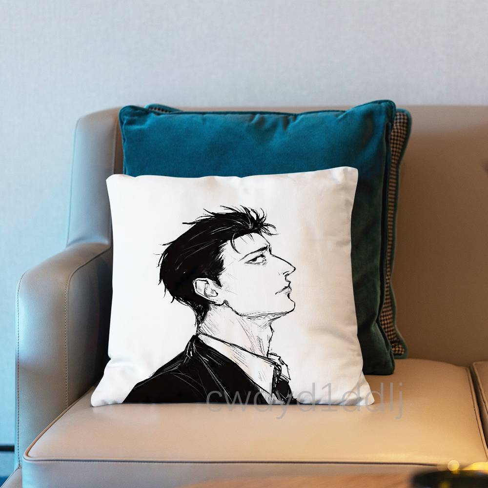 

HHiromi DDDHiguruma Pillowcases Cute Funny Pillow Case For Wedding Party Home Decor Comfy Pillow Cover 30x30cm