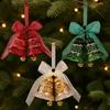 Acrylic Gradient Bell Pendant Christmas Decoration 