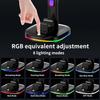 RGB Headphone Stand with Charger, Xbox Controller Charging Station Headset Stand Suitable for Xbox Series X/S/One/One X/One S Charging, Equipped with