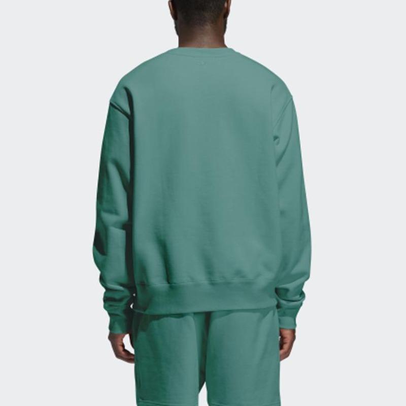 adidas Originals PW Basics Crew Sweatshirt Men Tops Green GM1969