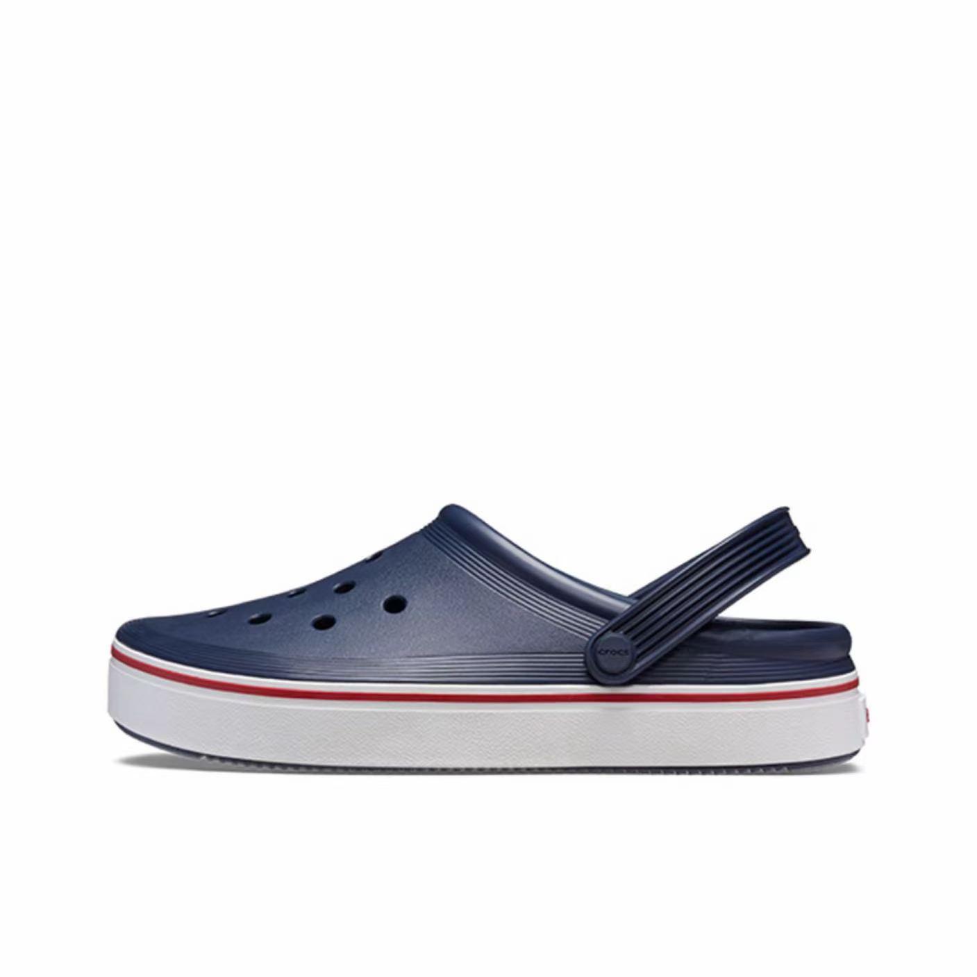 Crocs Classic Off Court Kinderschuhe Unisex Sandalen & Flip-Flops 43-44(M10W12) rot