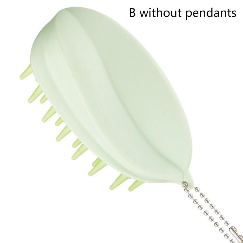 Silicone Shampoo Scalp Hair Massager Head Body Scalp Massage Brush Hair Washing Brush Scalp Exfoliator Brush Head Scrubber Tools