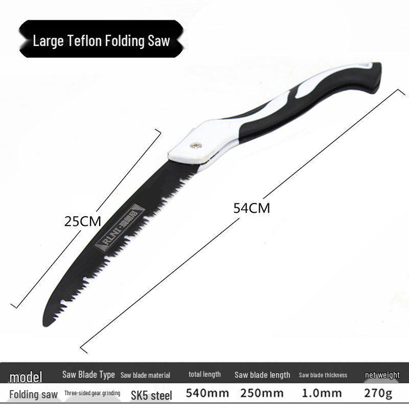 Handmade Mini Handheld Logging Saw for Trees and Gardening