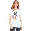 Disney Womens/Ladies Minnie Mouse Back Pose Cotton Boyfriend T-Shirt