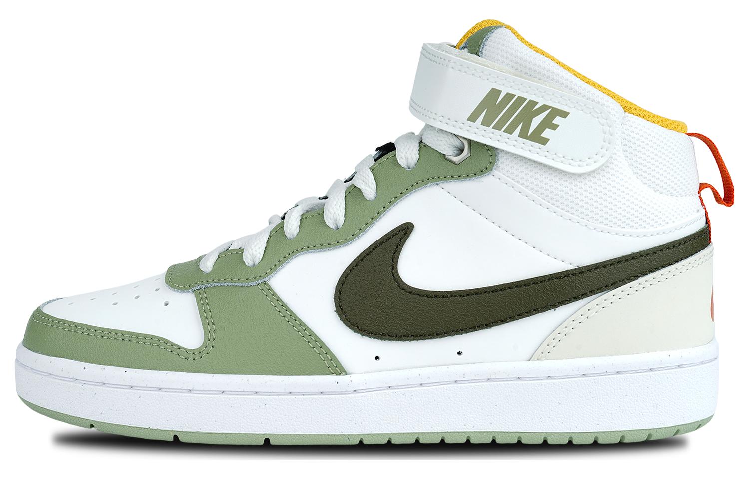 

Nike Court Borough Mid Off White Green GS FV3649-171 37.5