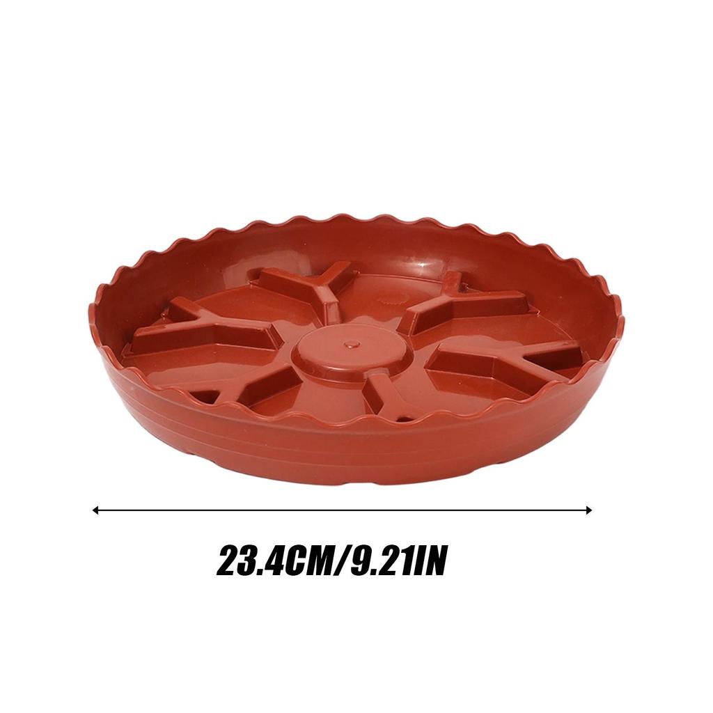S/M/L Y-shaped Flower Pot Tray Breathable Draining Prevents Root Rot Pots Trays Plant Water Catcher Drip Trays Flowerpot Saucers