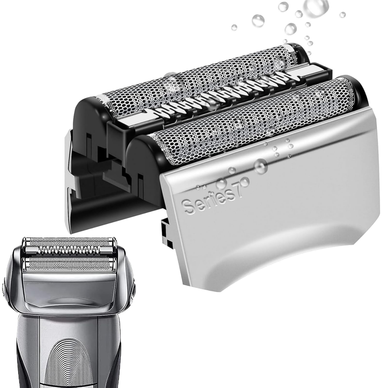 

Braun Series 7 70S 7760cc Replacement Blade Net Blade Integrated Inner Blade Razor Replacement Blade Compatible Product Compatible with braun series7