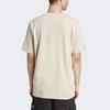 Adidas Originals Clover Graphics Monogram T-Shirt With Letter Logo Print Men Tops Beige IJ7462