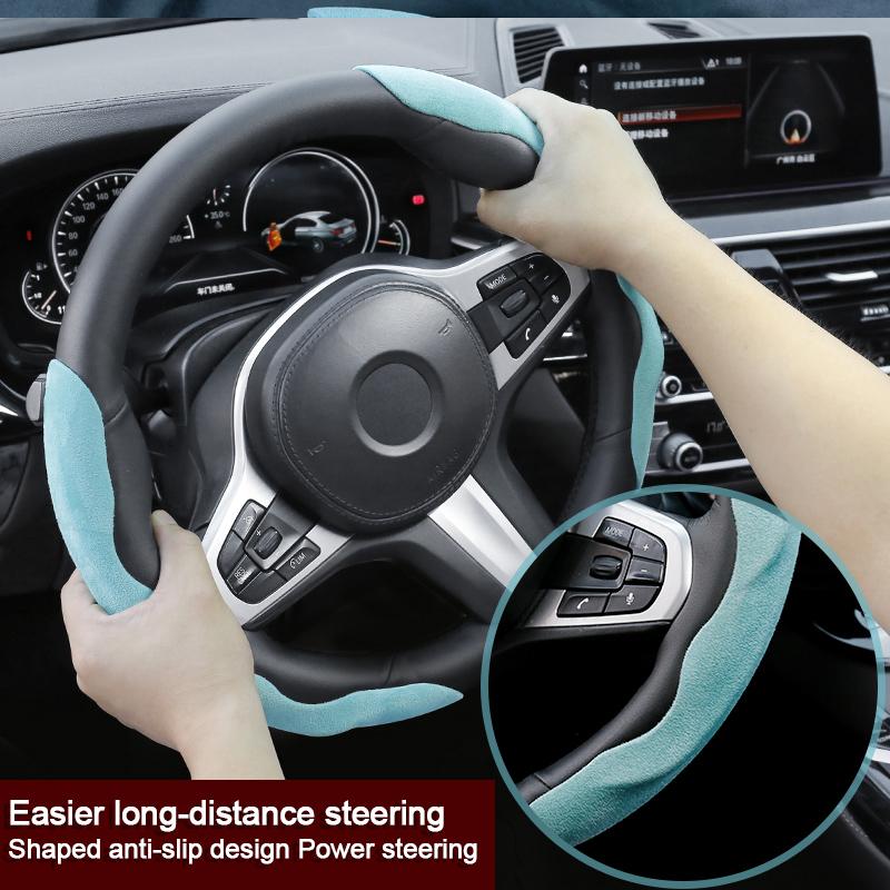 Lenkradbezug segmentiert Lenkradschutz Universal 99% Auto Lenkradbezug Anti-Rutsch
