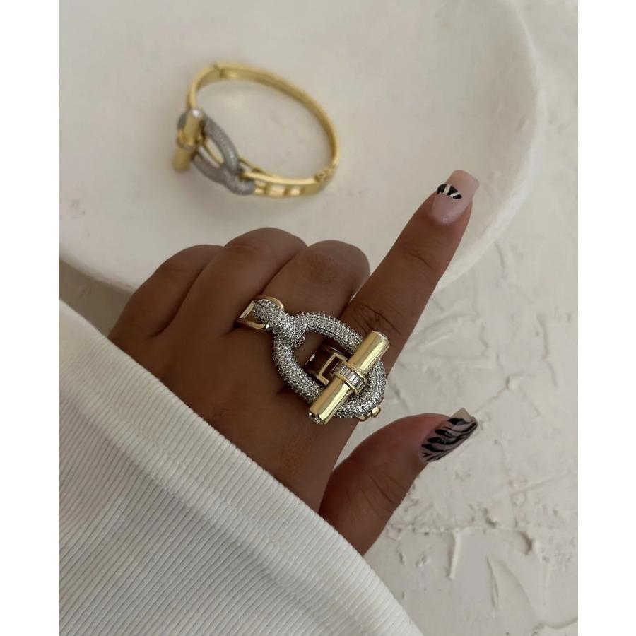 

Новые водонепроницаемые браслеты-манжеты с застежкой OT из кубического циркония, браслеты из нержавеющей стали, не тускнеющая бижутерия, подарок для женщин, заводские оптовые продажи