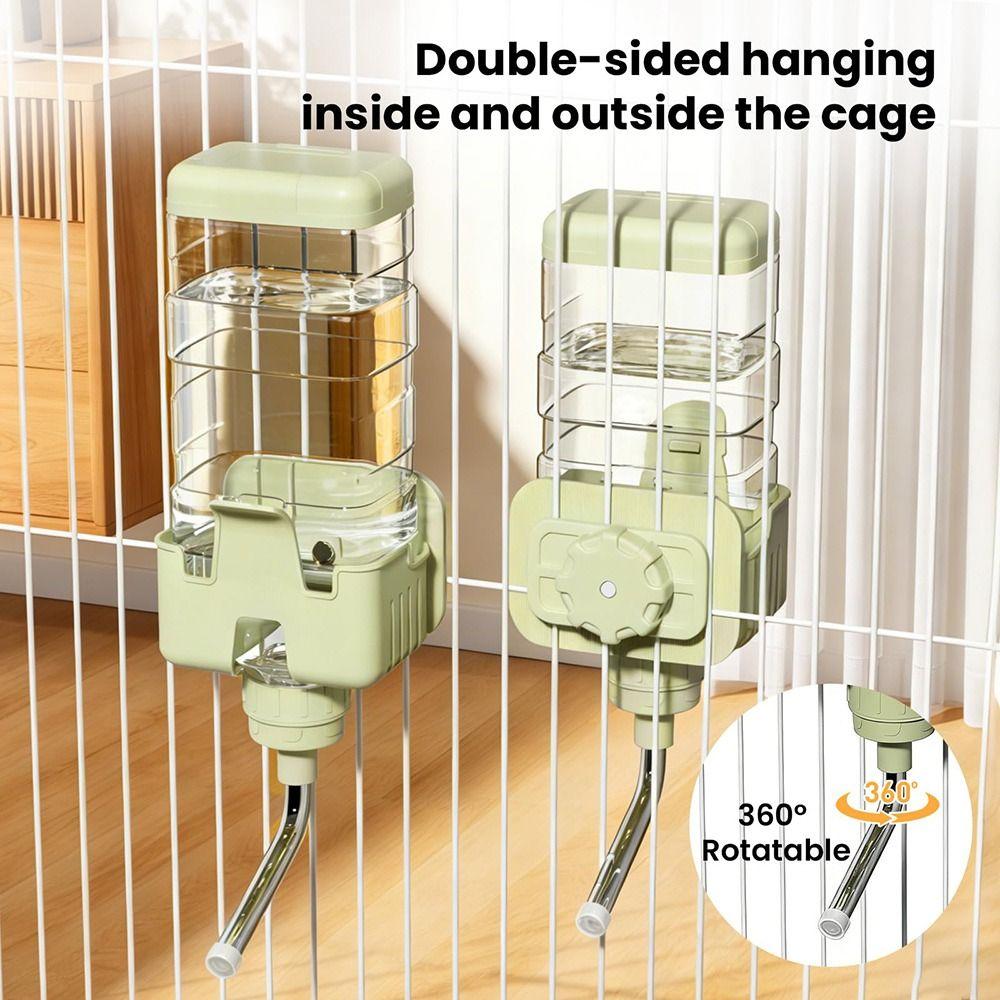 Leak-Proof Animal Water Bottle No-Drip Dog Water Dispenser  for Crates/Cages Accessories