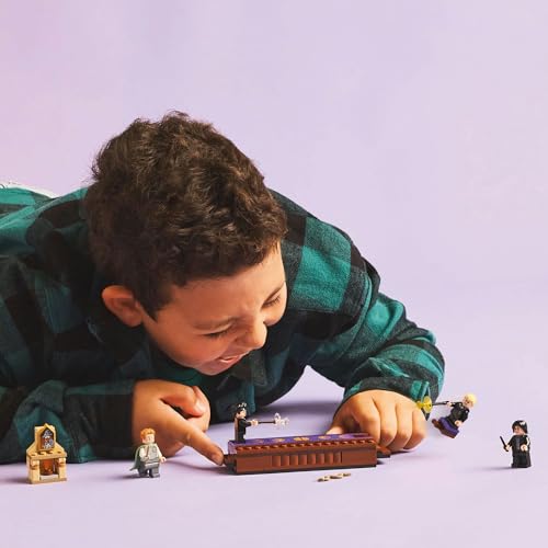 LEGO Harry Potter Hogwarts Castle: Duel Club Toy, Birthday Gift, Building Blocks, for Boys and Girls, Ages 8, 9, and 10, Elementary School Students, H