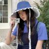Sweet Lace Ribbon Hat French Style Women's Sun Hat Fashion Cowboy Fisherman Hat  Spring Summer