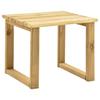 Solstolsbord 30 x 30 x 26 cm Tryckimpregnerat Furuved