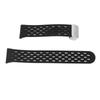 Watch Band Quick Release Silicone Lightweight Stylish Breathable Watch Strap for Galaxy Fit3 Black