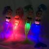 Handmade Mermaid Tail Dress Toy Waterproof LED Dolls Girl Kids Gifts