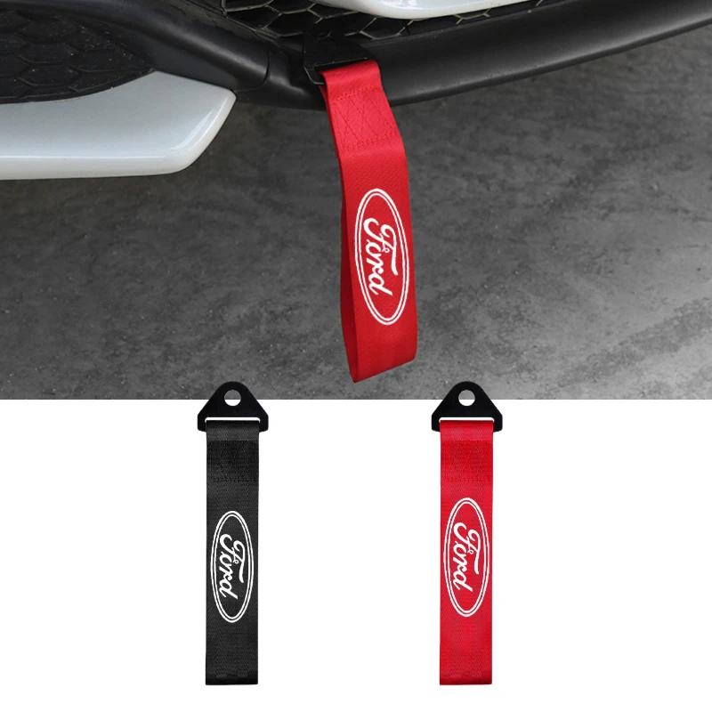 Car Styling Trailer Towing Belt for Ford Logo Ford Fiesta Focus 2 3 Mondeo Edge Ranger Fusion Kuga S-MAX Transit Trailer Rope