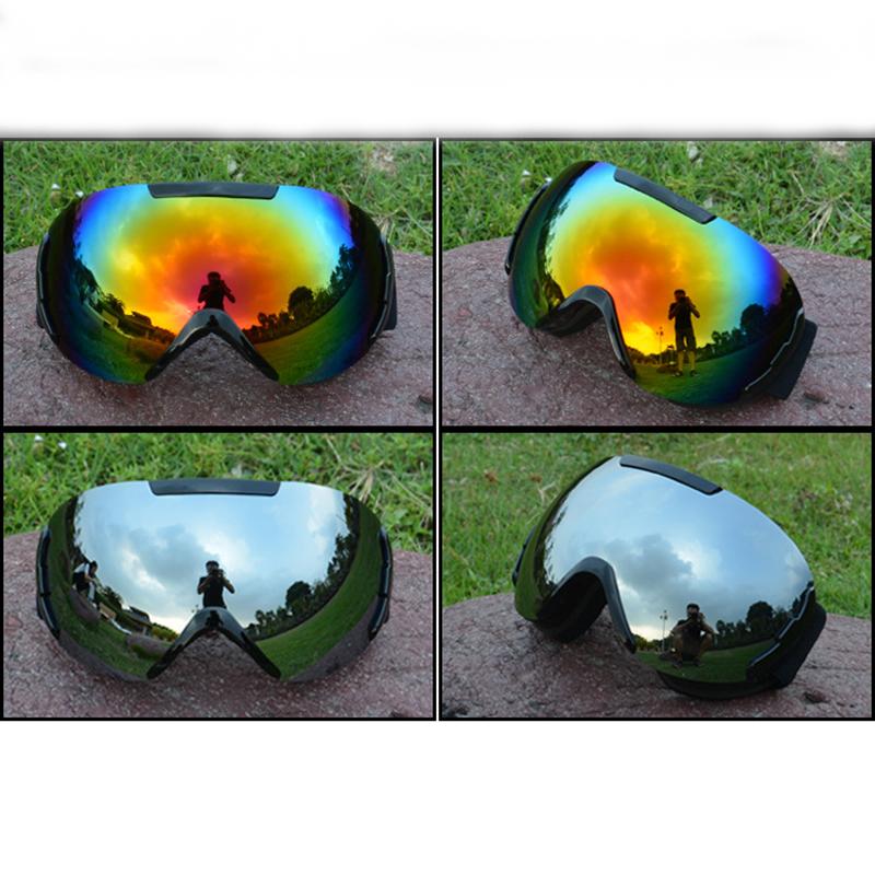 Double Layer Anti-Fog Ski Googles Men Women Large Spherical Mirror Skiing Glasses Snowboard Snowmobile Winter Sports Snow