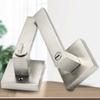Contemporary Square/Round Privacy Lever Door Handle Easy to Open Locking Lever for Bedroom or Bathroom Heavy Duty