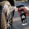 Tire Shine Spray 120ml Exterior Tire Dressing for Vehicle Rubber Protection and Shine Enhancer with Easy Spray Trigger Bottle