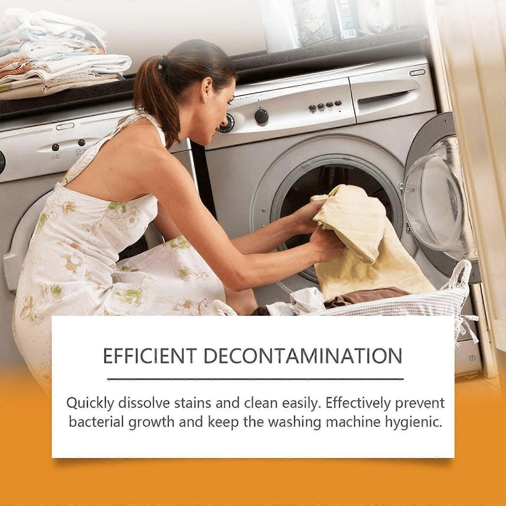 Limited time!!Jakehoe Washing Machine Tank Cleaner Full-Automatic Washing Machine Cleaner In Addition To Dirt Liquid Pulsator Drum Clean