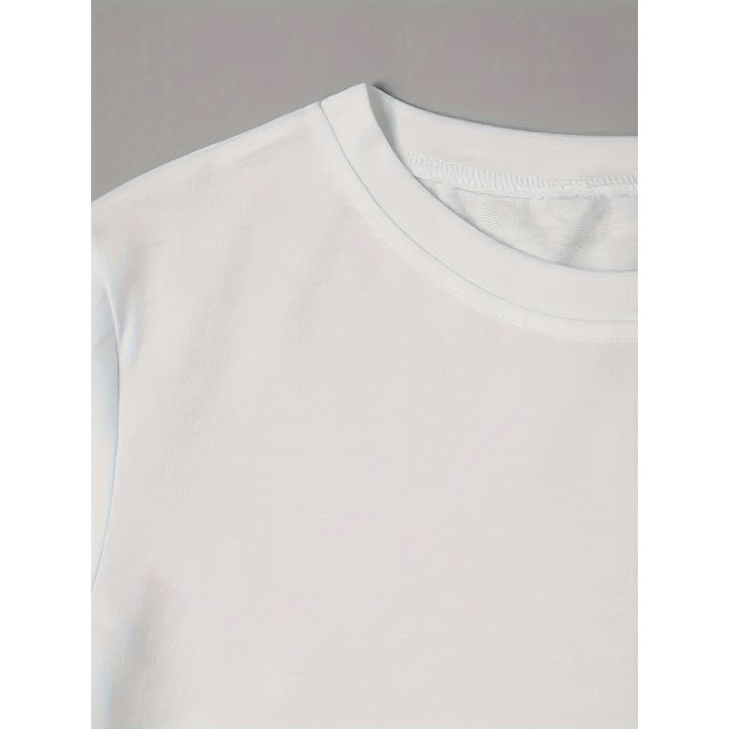 European Size Women's Spring Summer Hummingbird & Floral Print T-Shirt - Short Sleeve Crew Neck Blouse with Botanical Design