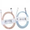 Knitted Macaron PD20W Double C Cable for Apple 16/15/14/13 Devices