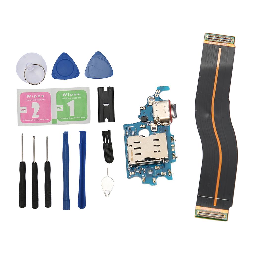 USB Charging Port Flex Cable Replacement Charger Dock Board Flex Cable Connector for Galaxy S21