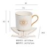 Creative Turkish Blue Evil Eye Cup And Hamsa Hand Saucer Coffee Tea Milk Water Mug Modern Room Decoration Ceramic Gifts