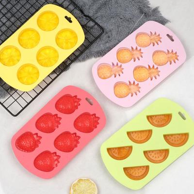 Ice Cube Mold Flexible Food Grade Silicone Ice Tray with Lid Microwave Oven Dishwasher