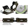 Boussole Magnétique Géologique Marine Multifonctionnelle Imperméable avec Effet Lumineux pour Randonnée en Plein Air, Voyage, Camping