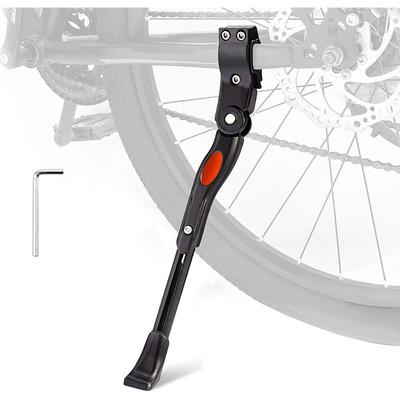 Cavalletto Regolabile per Bicicletta in Alluminio Posteriore Laterale per Bicicletta 22"-27" Utensile per Bicicletta