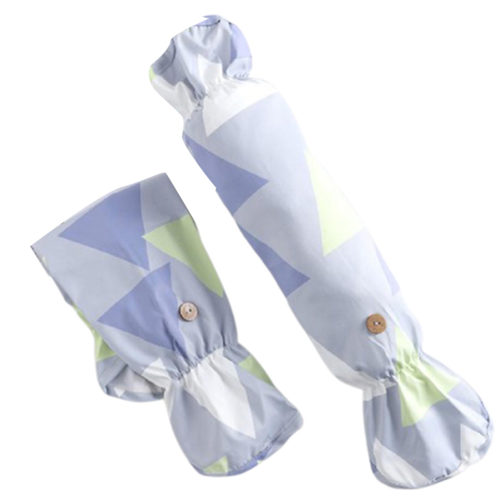 

Чехлы на рукава многоразовые водонепроницаемые защитные нарукавники для приготовления пищи рабочие чистящие инструменты 52x15.5cm WWO синий