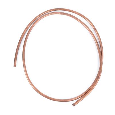 2m C1100 T2 Copper Tube Pipe Soft Coil Tubing for Air Conditioner Refrigerator OD 10mm   ID 8mm