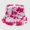 Neutral Summer Tie Dye Printed Fisherman Hat Outdoor Breathable Hat Sunshade