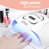 UV LED Nail Lamp and Gel Nail Dryer - X5 MAX Fast Curing Equipment for Salon Use