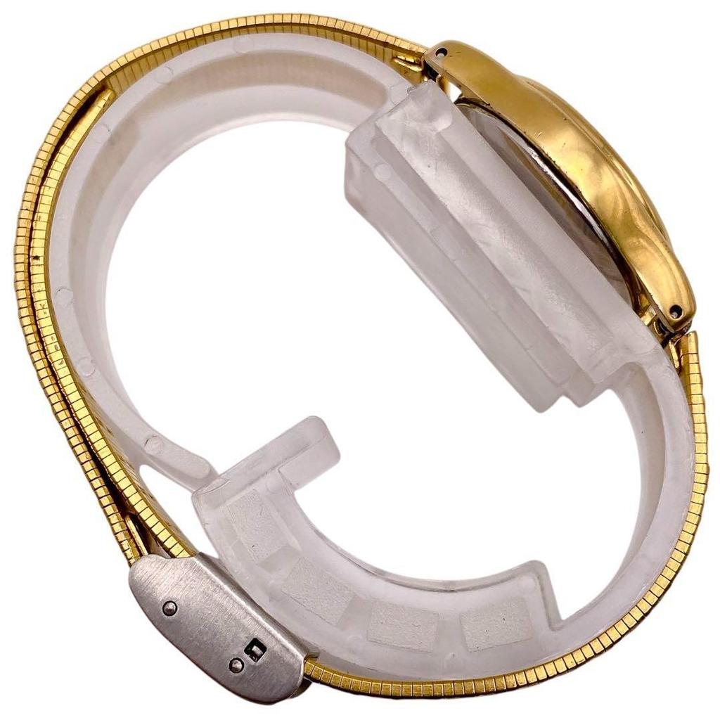 [USED] SEIKO ALBA Oval Gold Quartz Women's Watch 1192