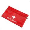 Waterproof Oxford Fabric First Aid Kit Bag, Portable Red Medical Storage Bag for Home Hospital Emergency Supplies
