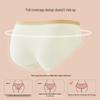 FENTENGCARE Women's 7A Antibacterial Seamless Mid-Waist Cotton Panties