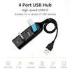 4 Port USB 5Mbps 1,1 High Speed Mini Hub Buchse Muster 2,0 Adapter Expander Computer Splitter