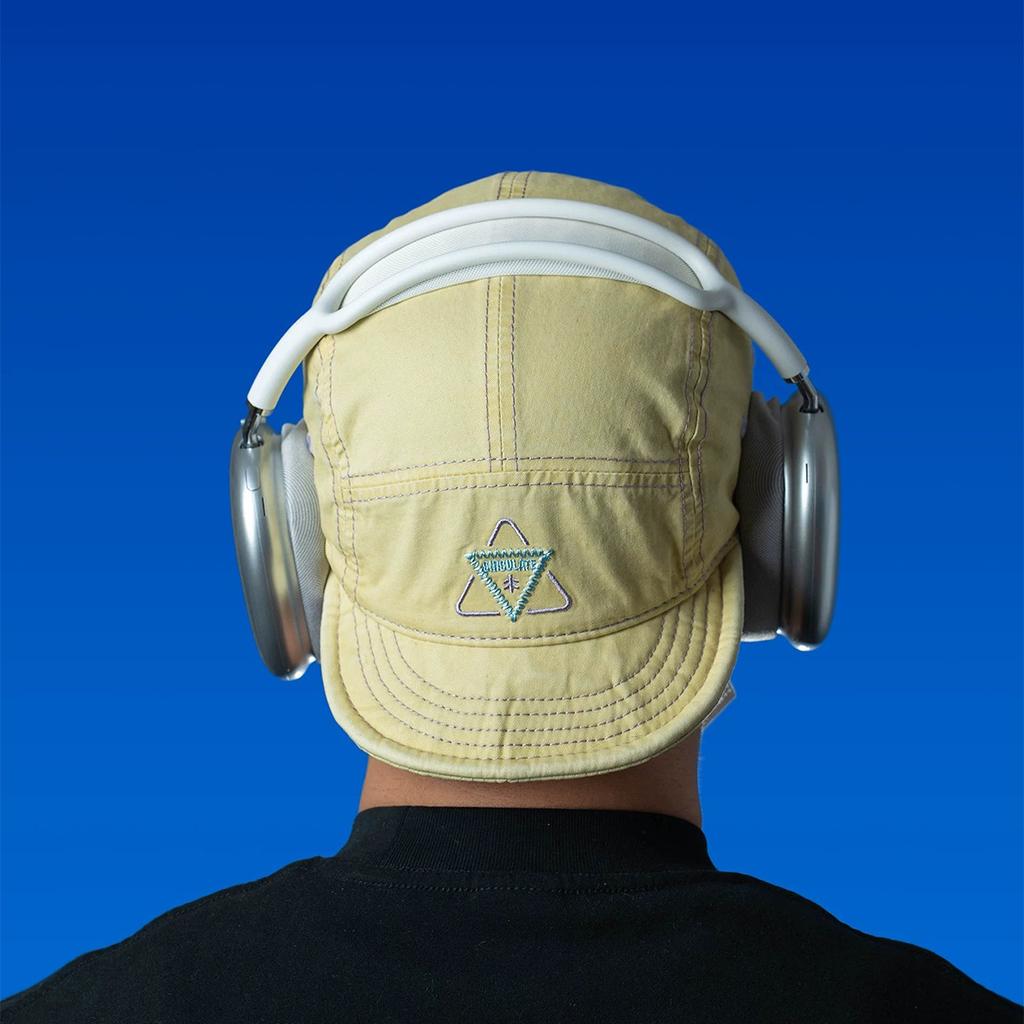 Spring And Summer American Retro Embroidery Triangle Letter Baseball Hat Men'S And Women'S Sunshade Flat Brim Niche Cap